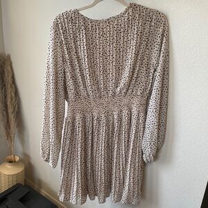 She and Sky Spotted Dress